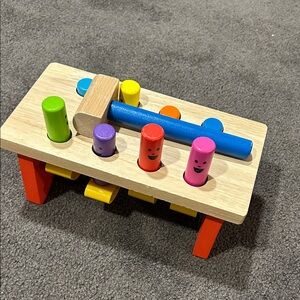 Melissa&Doug Wooden Peg Toy